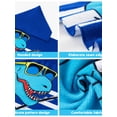 thumbnail image 5 of Usaibhir Hooded Kids Beach Towels - Toddler Bath Towel Girls Boys Swim Cover-ups for Ages 3 to 7 Kids Pool Towels Quick Dry Lightweight Soft Microfiber Poncho 23.6x47.2 inch, 5 of 7