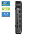 thumbnail image 1 of Remis à Neuf : HP 800 G2 MINI Intel Core i7-6700T 2,80 GHz, 16 Go, 256 Go SSD, Win 10 Pro, 1 of 4