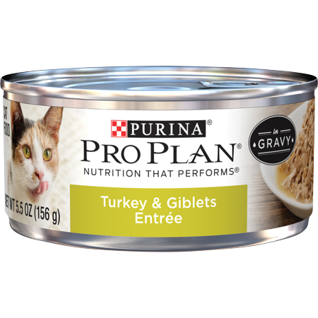 (24 Pack) Purina Pro Plan Pate Wet Cat Food Turkey & Giblets Entree