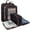 A-Black-6, variant on 3‑Set Double‑Deck Compression Packing Cubes, Lightweight Travel Luggage Organizer