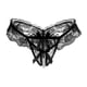 thumbnail image 3 of Lencería sexy con encaje en forma de T y perlas expuestas para masajes para mujer, tentación sexy, 3 of 6