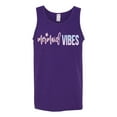 thumbnail image 2 of Mermaid Vibes Cute Shimmer | Mens Fashion Graphic Tank Top, Purple, 3XL, 2 of 3