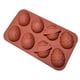 thumbnail image 2 of Fiudx Molde para Pastel de Pascua, Diseño Antiadherente de 8 Cavidades, Material Apto para Uso Alimentario, Fácil de Limpiar, Versátil para Pasteles, Magdalenas y Cupcakes, Apto para Horno, Microonda, 2 of 4