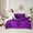 Deep Purple, variant on Homewish Rustic Victorian Flower 7-Piece Twin Bedding Sets,Baroque Damask Pattern Bedding Comforter Set,Gothic Moth Sheet Sets For Adult,Luxury Bedroom Decor Reversible