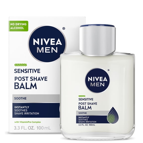 NIVEA MEN Real Madrid Limited Edition Design Sensitive Post Shave Balm, 3.3 fl oz