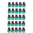 thumbnail image 3 of Bouton-poussoir, 25pcs Bouton-Poussoir Auto-Verrouillage Bouton-Poussoir Petit Interrupteur Électrique Design Rationalisé, 3 of 8