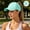 Mint Green, variant on IUYRTFE Women's Quick Dry Ponytail Baseball Cap Breathable Perforated Mesh Summer Sports Running Hat