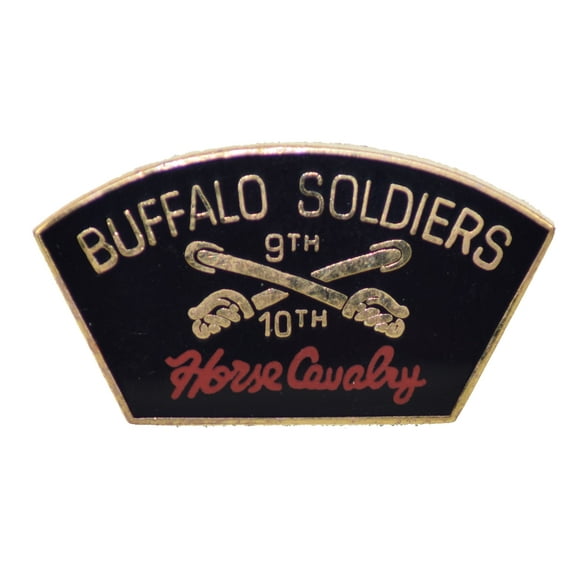 BUFFALO SOLDIER HAT PIN