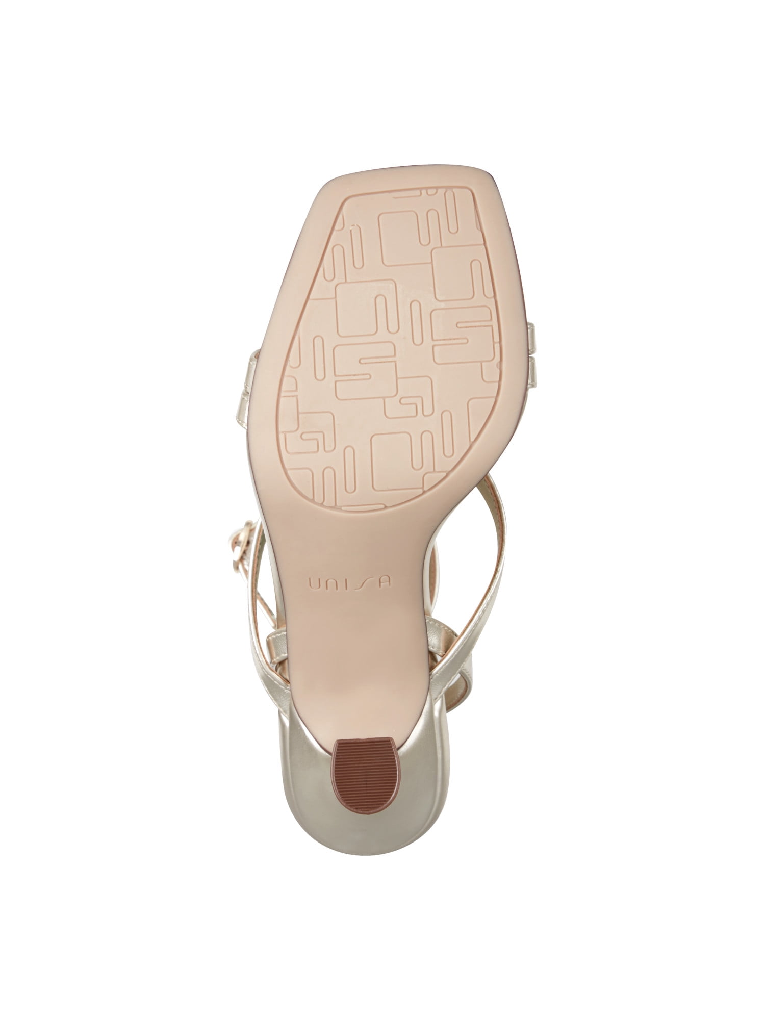 Unisa Women's Syanna Strappy Open Toe Heel with Ankle Strap