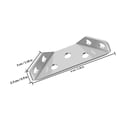 thumbnail image 2 of ADDHAT 10Ud Soportes Esquinas Muebles Acero Inoxidable Estables Para Estantes Y Gabinetes, 2 of 8