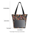 thumbnail image 2 of Bingfone Orchids Flowers Women Shoulder Tote Bags Casual Bag Ladies Shopping Handbag, 2 of 6