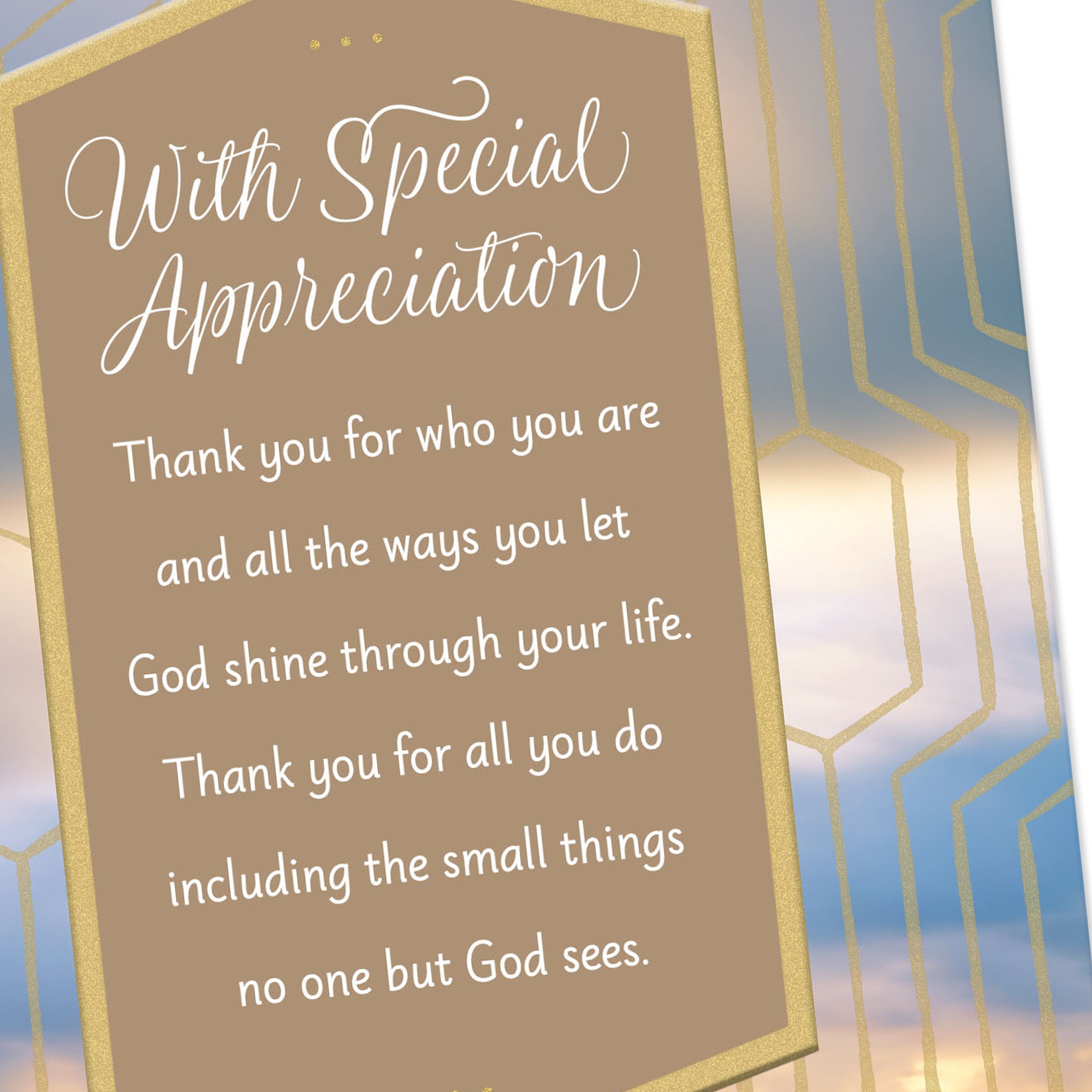 DaySpring Clergy Appreciation Card (Your Faithful Service to God), 1 Count