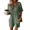 Green, variant on EKOUAER Rompers for Women Casual Ribbed Short Sleeve T-Shirt Tee Romper Summer Outfits with Pockets 2026