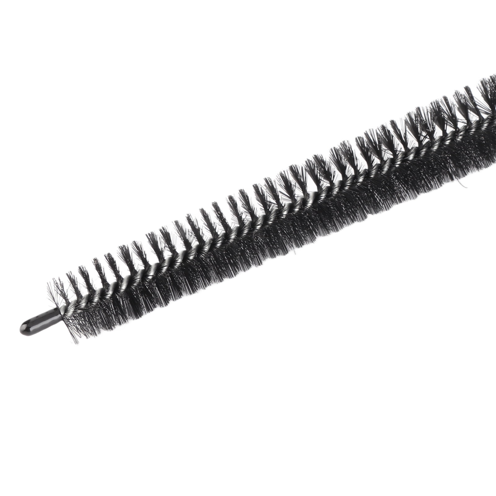 BIMZUC Flexible Dryer Vent Cleaning Brush with Long Reach Rod and Wood Handle for Lint Dust Removal