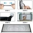 thumbnail image 3 of Porte Pliable Robuste pour Chiens et Chats, Barrière Polyvalente avec 7 Sangles Durables, 3 of 6
