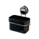 thumbnail image 5 of Organizador para esponjas de fregadero | Cesta de fregadero colgante de plástico con ventosa | Almacenamiento en esquina para esponjas, cepillos y paños | Gran capacidad | Diseño de drenaje, 5 of 6