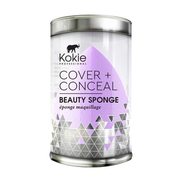 Esponja de maquillaje Kokie Beauty Cover + Conceal Flawless, 1 unidad