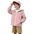 thumbnail image 4 of XQYLOS Lightweight Raincoat for Girls Boys Full Zip Waterpro𝗈f Jacket, Toddler Kids Windbreaker Outerwear Hooded Rain Coat for Outdoor Activities, Durable Wind and RainProof, 4 of 9