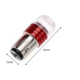 thumbnail image 3 of Bombilla LED estroboscópica con chips de alto lumen para automóviles, LED COB rojo 1157, luces de freno intermitentes, 12 V CC., 3 of 5