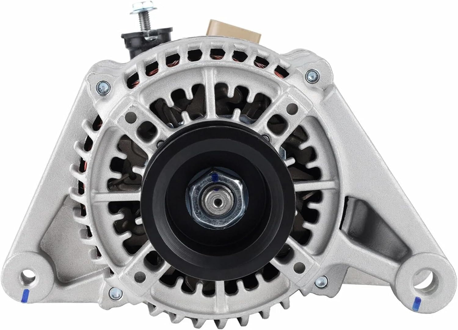 Saree 13878 High Output Alternator for Toyota Corolla 2003-2008 1.8L 14V 80A Direct Fit OEM Replacement Part Numbers 1022111920 1022112610 2100395 2706022040