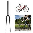 thumbnail image 1 of Horquilla Delantera Para Bicicleta, Horquilla De Suspensión Delantera De Fibra De Carbono De Tubo Recto De Alta Resistencia Para Bicicletas De Montaña Y De Carretera, 1 of 7