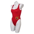 thumbnail image 4 of Disfraz de Baywatch para mujer, traje de baño de fantasía para cosplay, conjunto de bikini para mujeres adultas y niñas, traje de carnaval de Halloween, 4 of 4