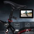 thumbnail image 3 of Handlebar Bike Mirror, 1080P Bicycle Rear View Camera with 4.3" Screen Night Vision Function, 110° Wide Angle View, 3 of 5