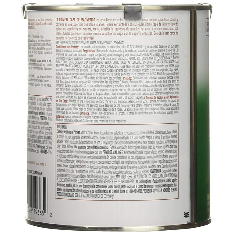 Rust-Oleum Specialty 30 oz. Dark Gray Magnetic Primer 247596 - The