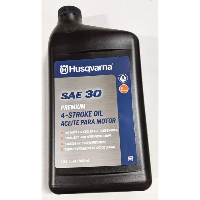 Aceite para motor Husqvarna SAE 30 946 ml para motor de 4 tiempos