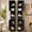 Black, variant on Glyxxen 71" Bathroom Storage Cabinet with Adjustable Shelves, Waterproof Metal Tall Skinny Cabinet for Small Space,Kitchen,Laundry Room,Entryway, White