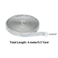 thumbnail image 3 of Crystal Rhinestone Ribbon Roll, 5 Rows of 4 Yard Self Adhesive Crystal Strips AB Color, 3 of 6