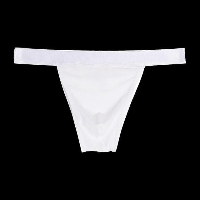 Male Panties Bikini Pouch Panties Cool Gays Clothes Ice Silk Jockstrap Men Mens Middle Waist Sexy String Briefs