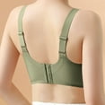 thumbnail image 6 of cfhntfmh Womens Seamless Bras No Underwire Supportive Wireless Push up Full Coverage Bralette Comfort V Neck T-Shirt Bra, 6 of 7