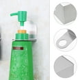thumbnail image 4 of 2 ganchos adhesivos para botellas de baño, de acero inoxidable, para colgar en la pared del champú., 4 of 7