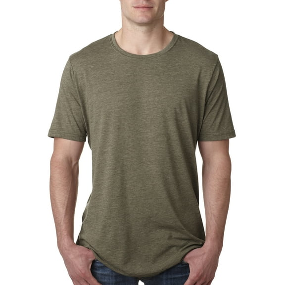Mens Clementine Poly/Cotton Short-Sleeve Crew Tee
