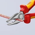 thumbnail image 4 of KNIPEX 03 06 180 Pinza universal aislados con fundas en dos componentes, según norma VDE cromado 180 mm, 4 of 6