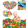 thumbnail image 2 of Practical Multicolor Marine Ball Quality Secure Baby Kid Pit Toy,Free Crush Proof Swim Fun Colorful Soft Plastic Ocean Ball, 2 of 6