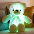 thumbnail image 3 of 2026 New! Creative Light Up LED Inductive Teddy Bear Stuffed Animals Plush Toy Colorful Glowing Teddy Bear, 20- Inch, 3 of 6