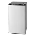 thumbnail image 1 of KFFKFF Mini-Frigo, 3,2 Pi3, Réfrigérateur Compact à Porte Simple, Température Réglable, Tablette en Verre, Petit Réfrigérateur Écoénergétique, Porte Réversible, Faible Bruit, 1 of 9