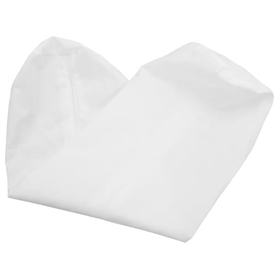 POPETPOP White Cushion Filling Cover with Zipper Soft Cylinder Pillow Protector for Home
