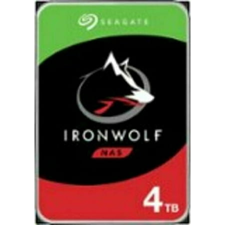 Seagate - IronWolf 4TB Internal SATA NAS Hard Drive with Rescue Data Recovery Services