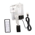 thumbnail image 2 of predolo Aquarium Filter Compact HOB Quiet Adjustable USB Powered Professional Filtration Clear, 2 of 8