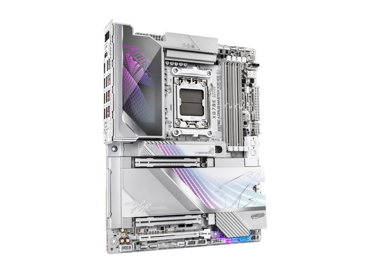 GIGABYTE, Motherboard, AMD X870E ATX, Wi-Fi 7, DDR5 - Walmart.com