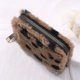 thumbnail image 4 of Bolsa Tarjetero con estampado de leopardo, tarjetero de felpa esponjosa, pequeño para otoño e invierno Tmvgtek Para Estrenar, 4 of 7