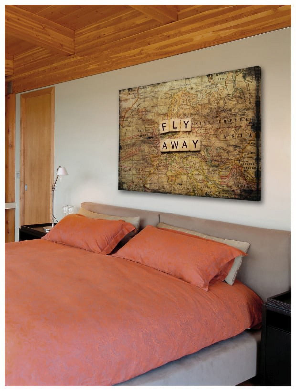 Marmont Hill "Fly Away 2" Sylvia Cook Painting Print on Canvas