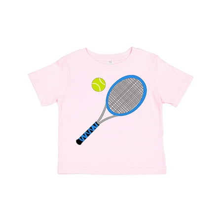 

Inktastic Blue Tennis Racket and Ball Boys or Girls Toddler T-Shirt