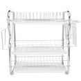thumbnail image 6 of YouLoveIt Dish Drying Rack, 3 Tiers Dish Rack Dish Drainer Rack Kitchen Storage with Utensil Holder, Dish Drainer, for Kitchen Counter Top, 6 of 8