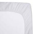 thumbnail image 4 of TL Care Waterproof Cradle/Bassinet Mattress Protector, Quilted Cotton Fitted Cradle/Bassinet Mattress Pad Cover, White, 33" x 15", 4 of 5