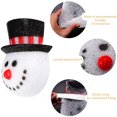 thumbnail image 2 of Advancent Muñeco de nieve Pantalla Santa Claus Porche Luz Cubierta Decoración Hogar Pasillo Lámpara de pared Lámpara colgante-Chimenea Festival Kits de decoración para fiestas Muñeco de nieve Advancent HA010299-02, 2 of 6