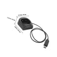 thumbnail image 2 of FUTUREORYY Bedside USB Charging Station For Charger Black ABS 1Pack, 2 of 8